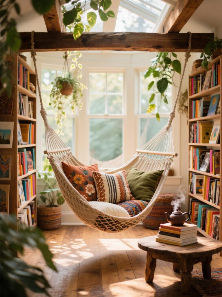 20+ Cozy Home Library Reading Nook Ideas for Book Lovers