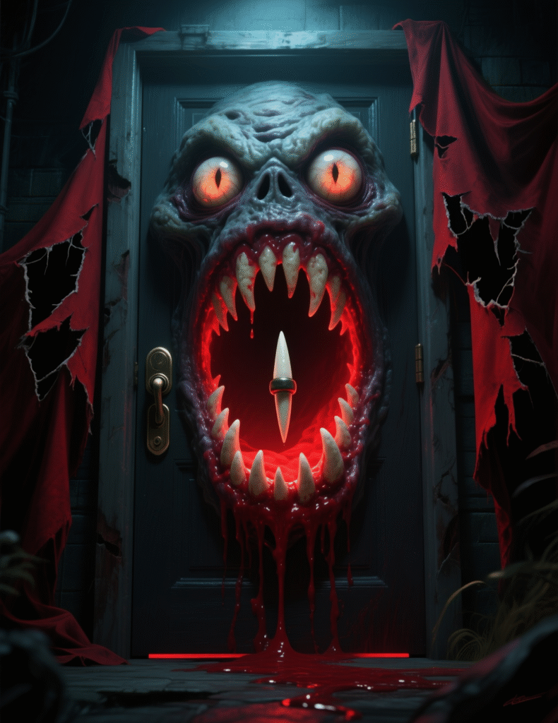 20+ Unique Halloween Door Decorations For a Spooky Entrance