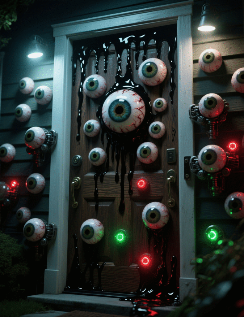 20+ Unique Halloween Door Decorations For a Spooky Entrance