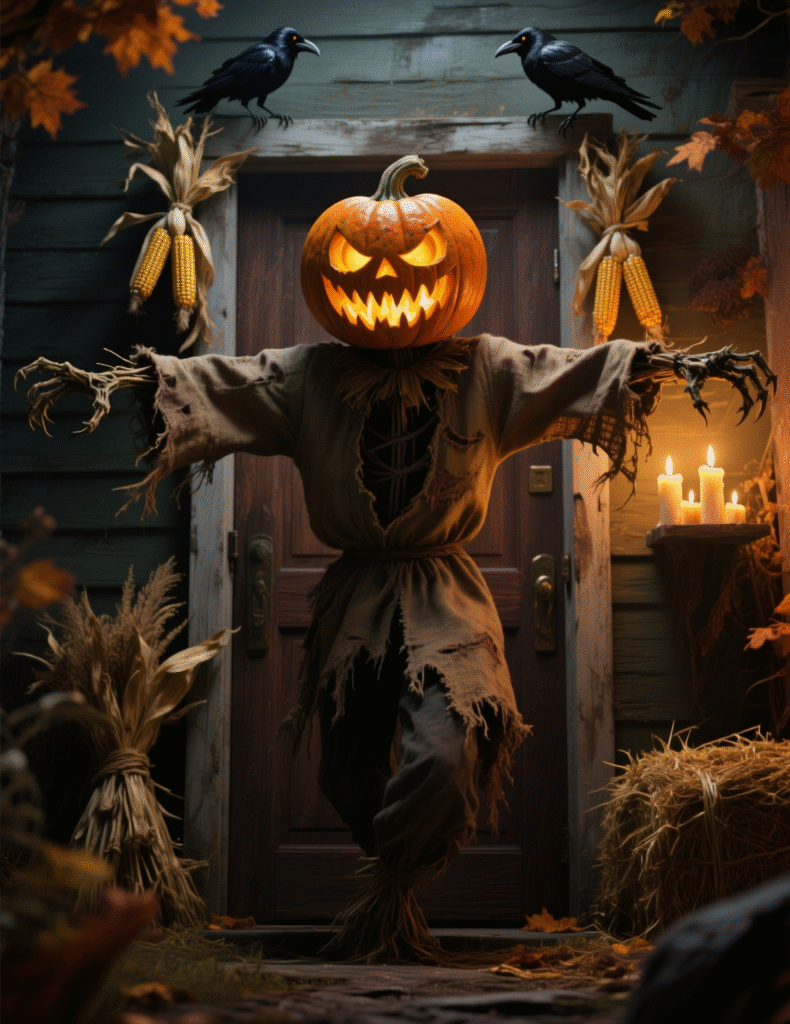 20+ Unique Halloween Door Decorations For a Spooky Entrance