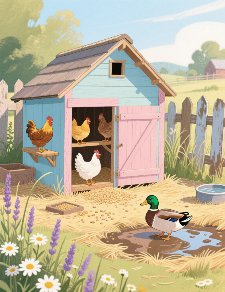 20+ Chicken and Duck Coop Combos Ideas