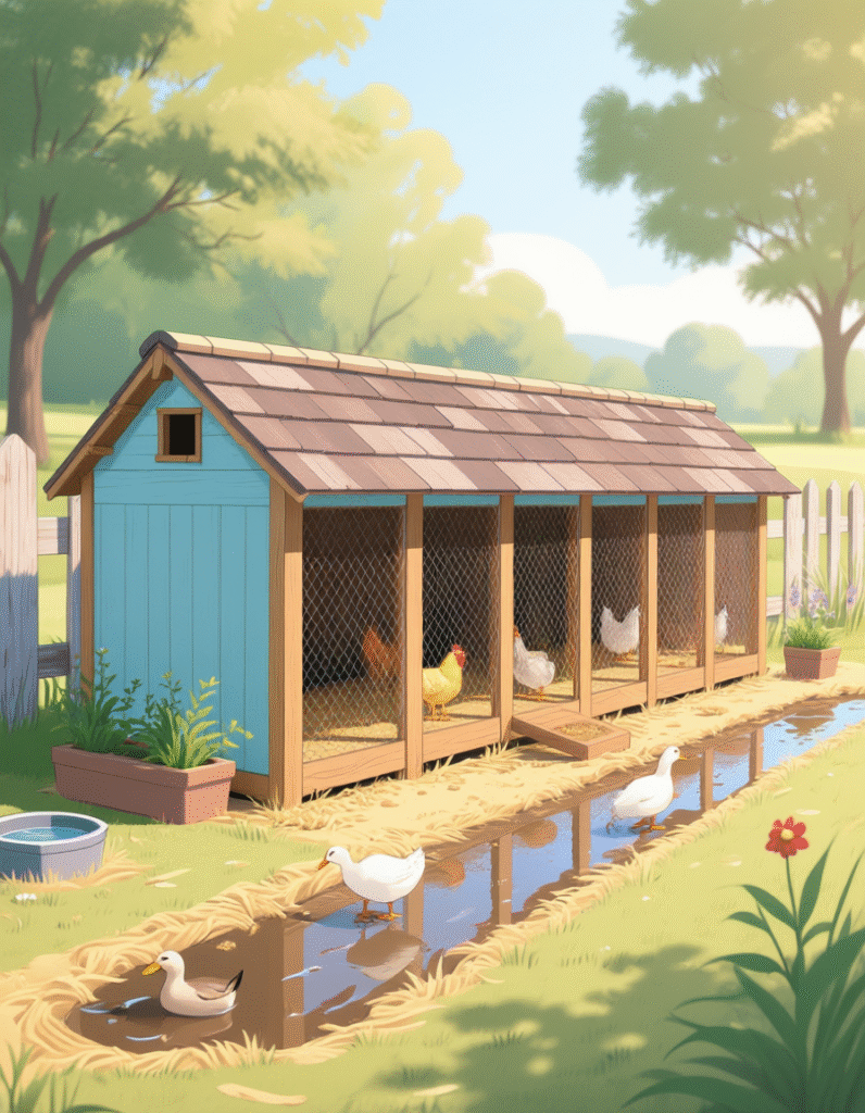 20+ Chicken and Duck Coop Combos Ideas