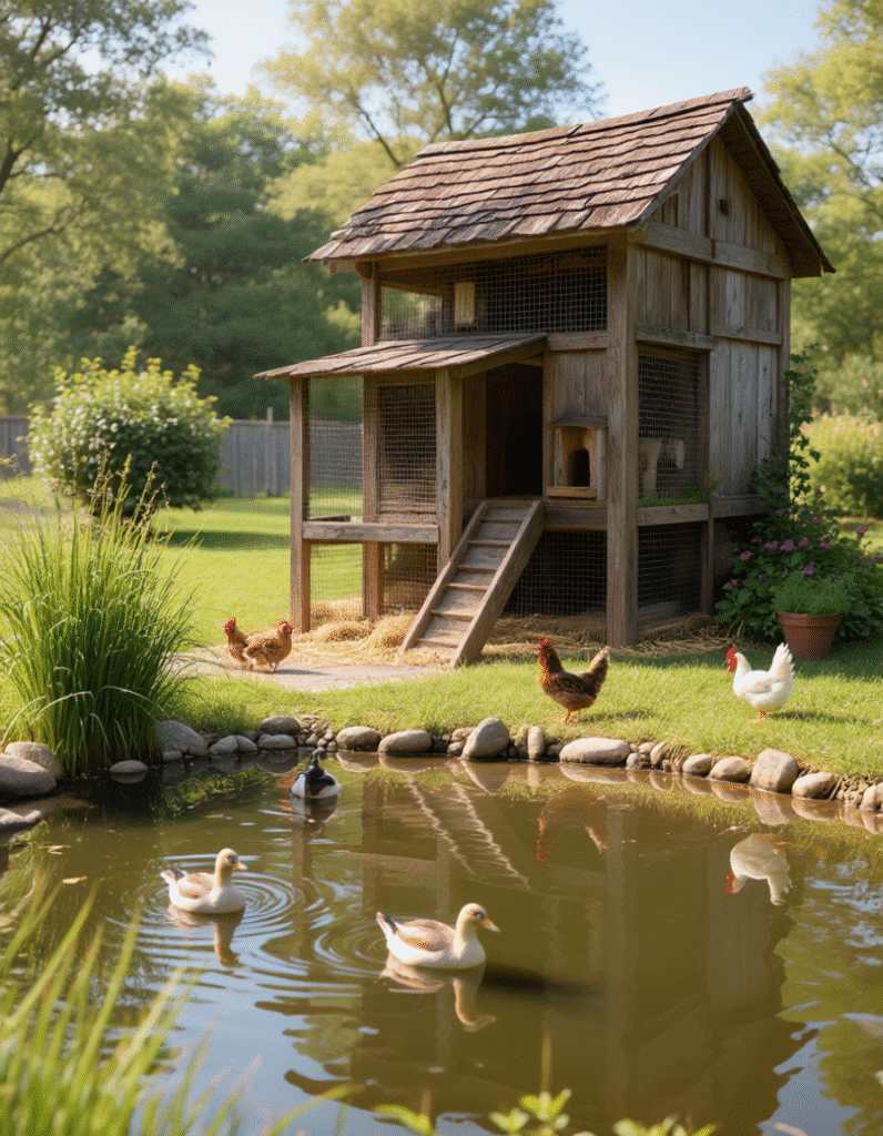20+ Chicken and Duck Coop Combos Ideas