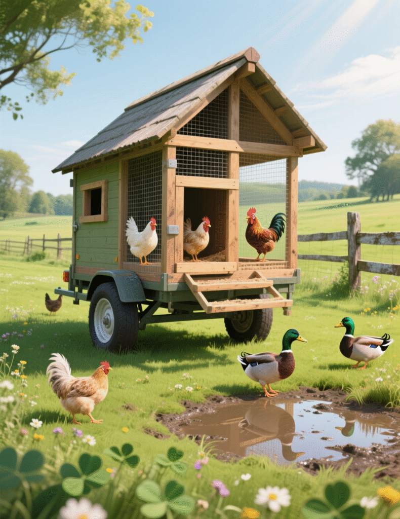20+ Chicken and Duck Coop Combos Ideas