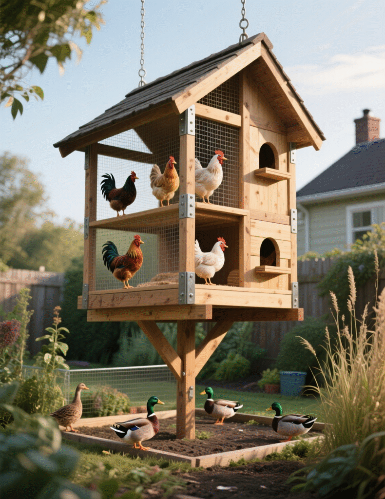 20+ Chicken and Duck Coop Combos Ideas