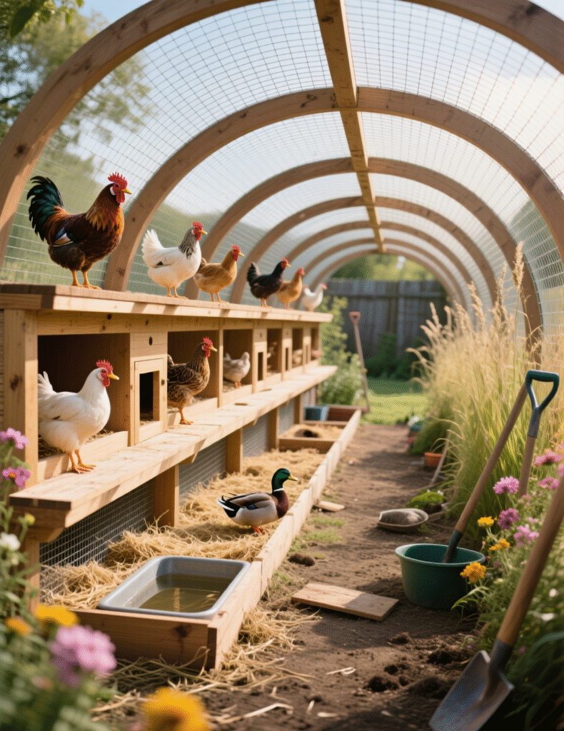 20+ Chicken and Duck Coop Combos Ideas