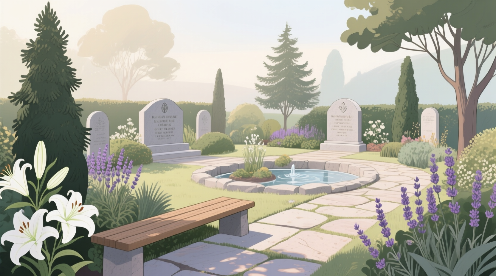20+ Memorial Garden Ideas for A Peaceful Tribute