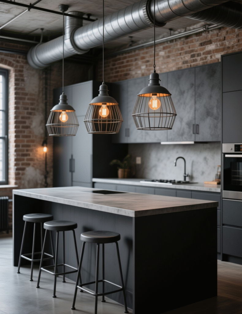 20+ Stunning Pendant Lighting Ideas for Kitchen Islands That Perfectly Repeat Your Color Palette