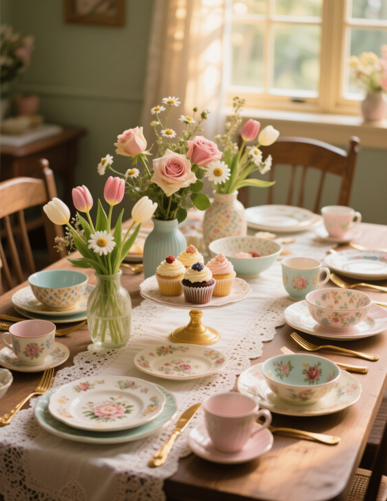20+ Picture-Perfect Mother’s Day Dining Table Decorations