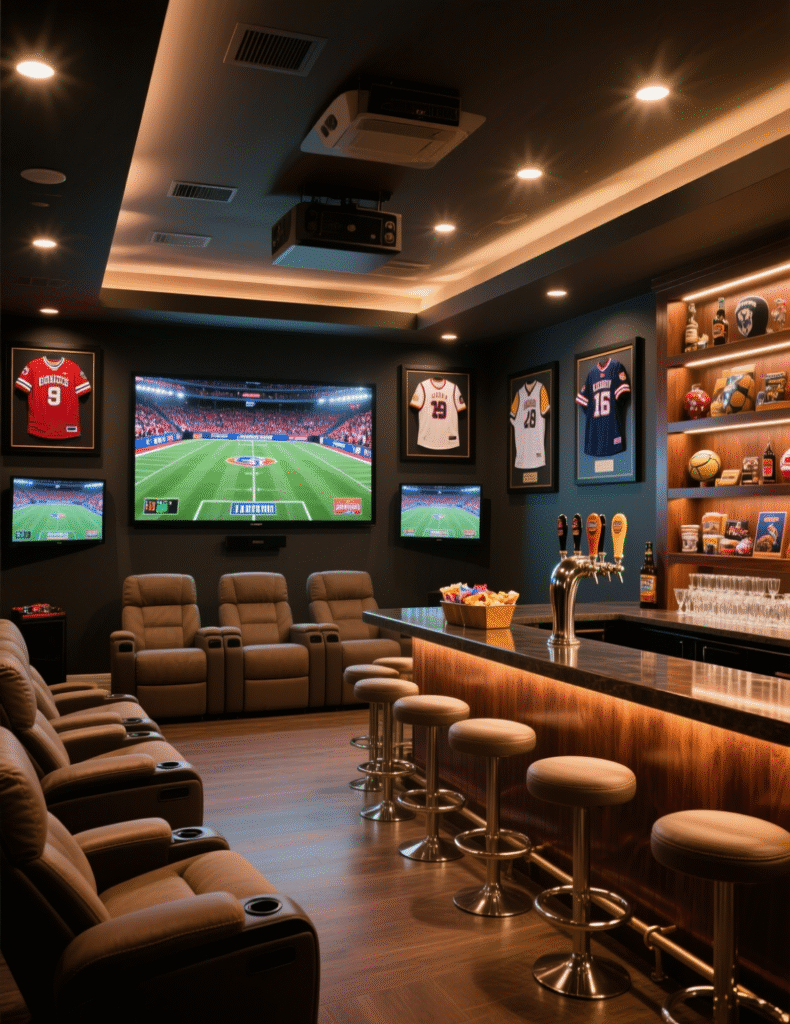 20+ Inspiring Home Theater Ideas for Your Basement