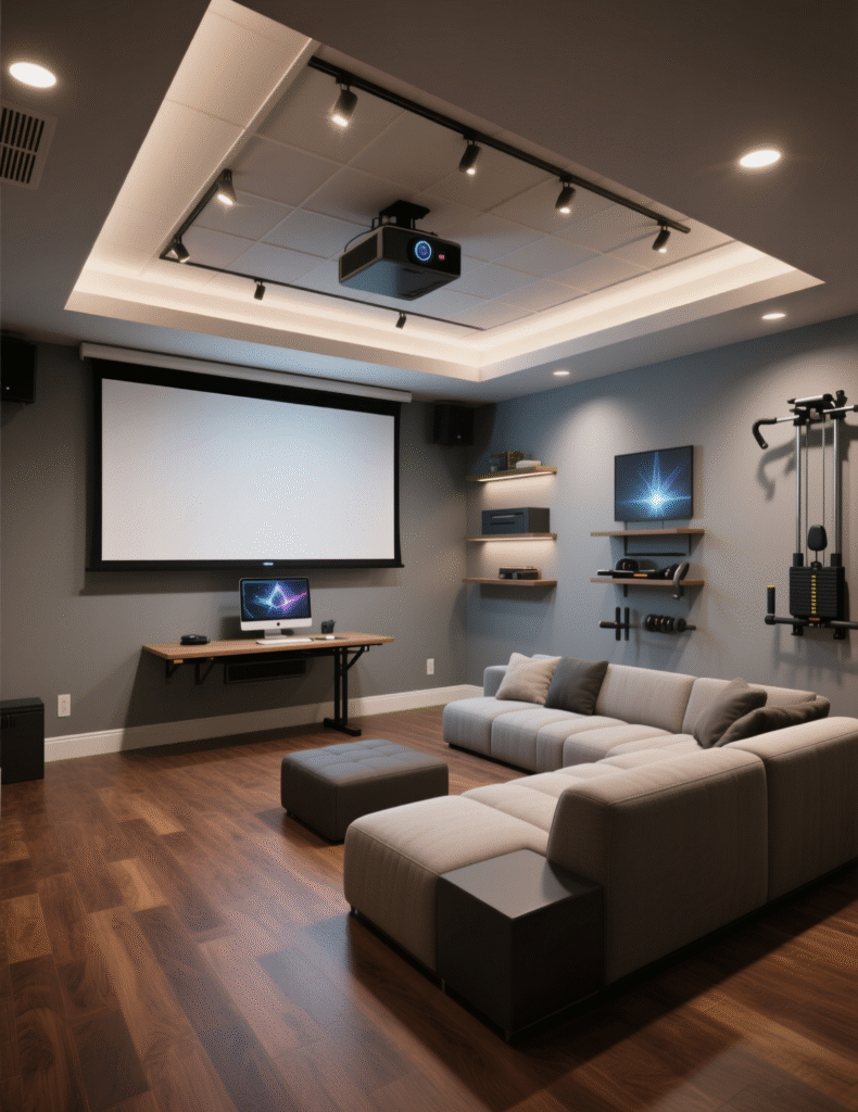 20+ Inspiring Home Theater Ideas for Your Basement