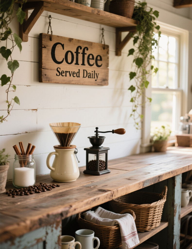20+ Cute Coffee Bar Ideas for Caffeine Lovers
