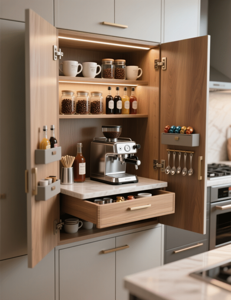 20+ Cute Coffee Bar Ideas for Caffeine Lovers