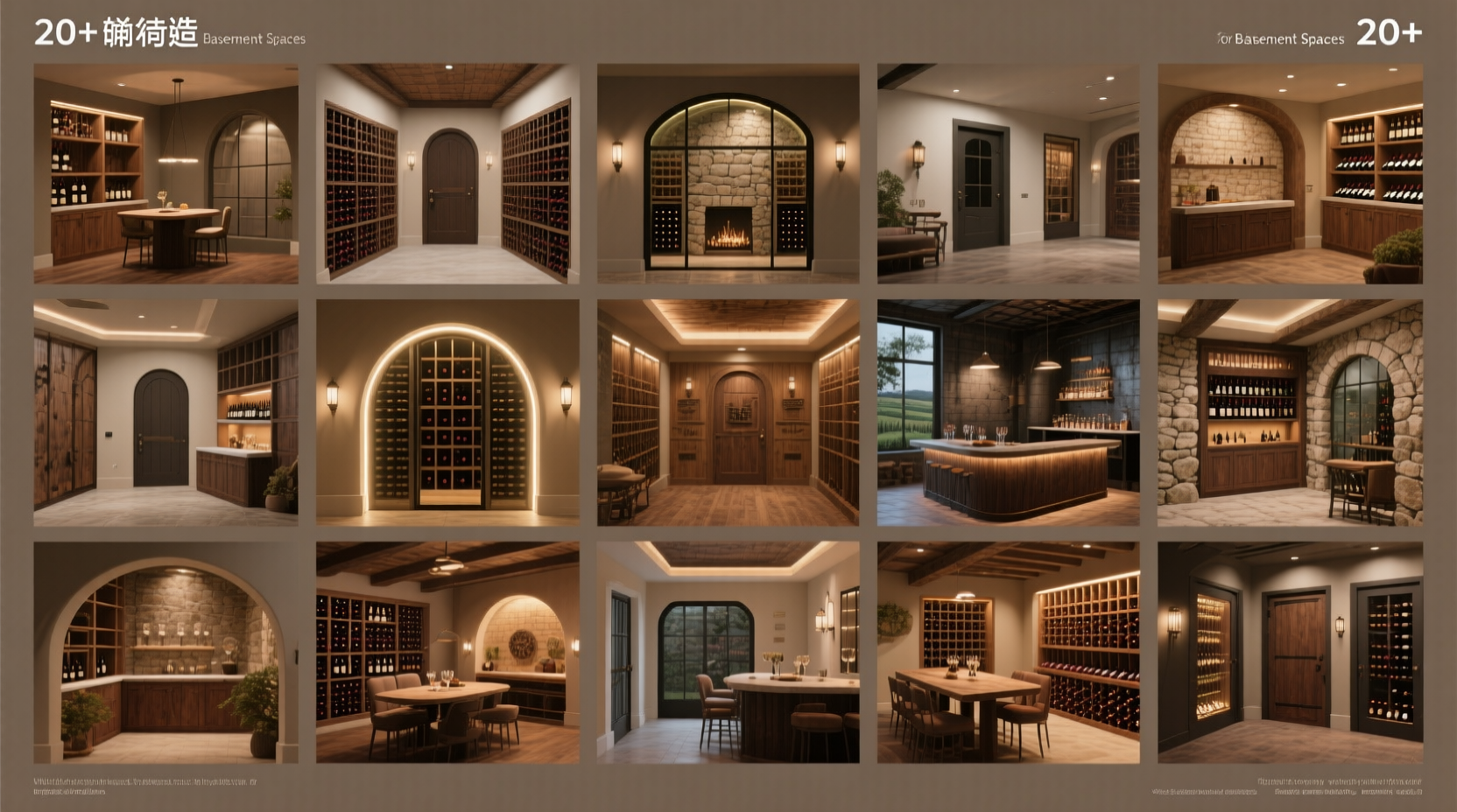 20+ Delightful Wine Cellar Designs for Your Basement