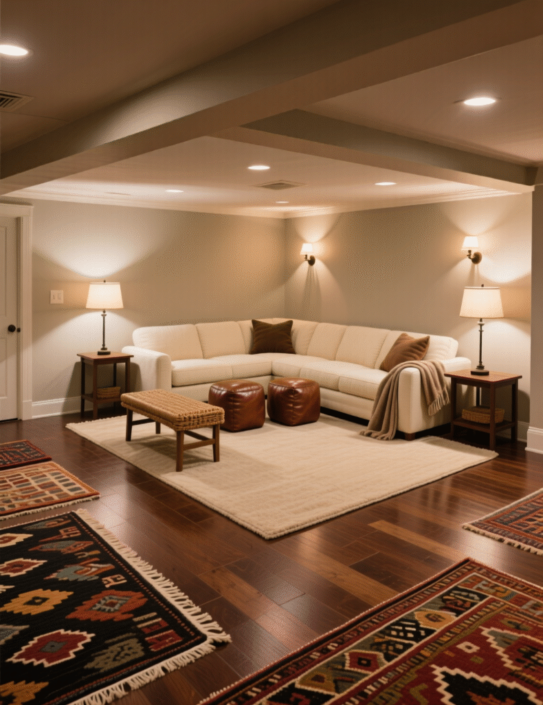 20+ Cozy Basement Ideas for the Perfect Family Space