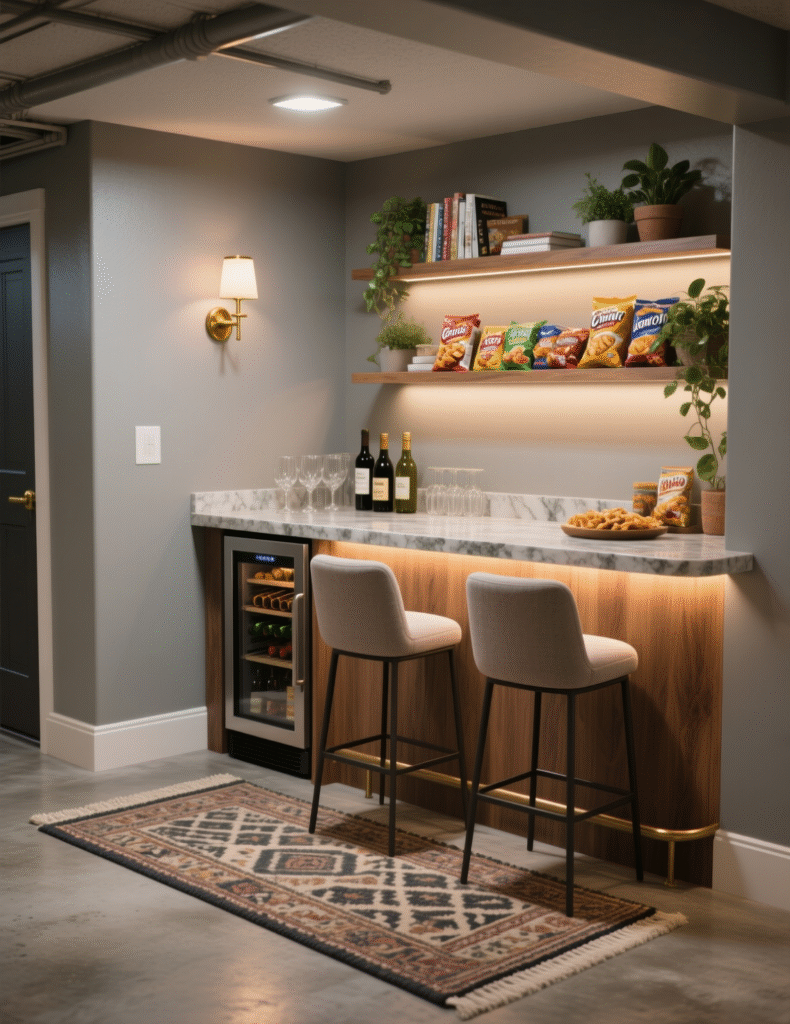20+ Cozy Basement Ideas for the Perfect Family Space