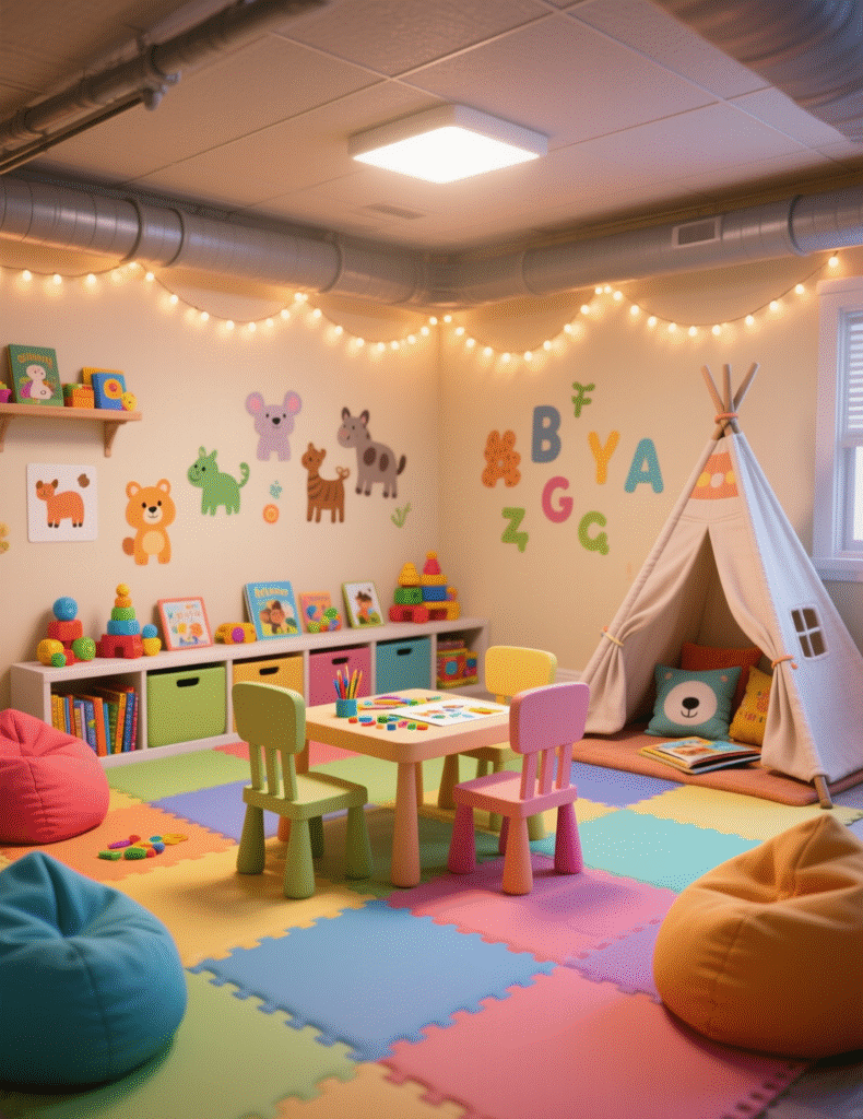 20+ Cozy Basement Ideas for the Perfect Family Space