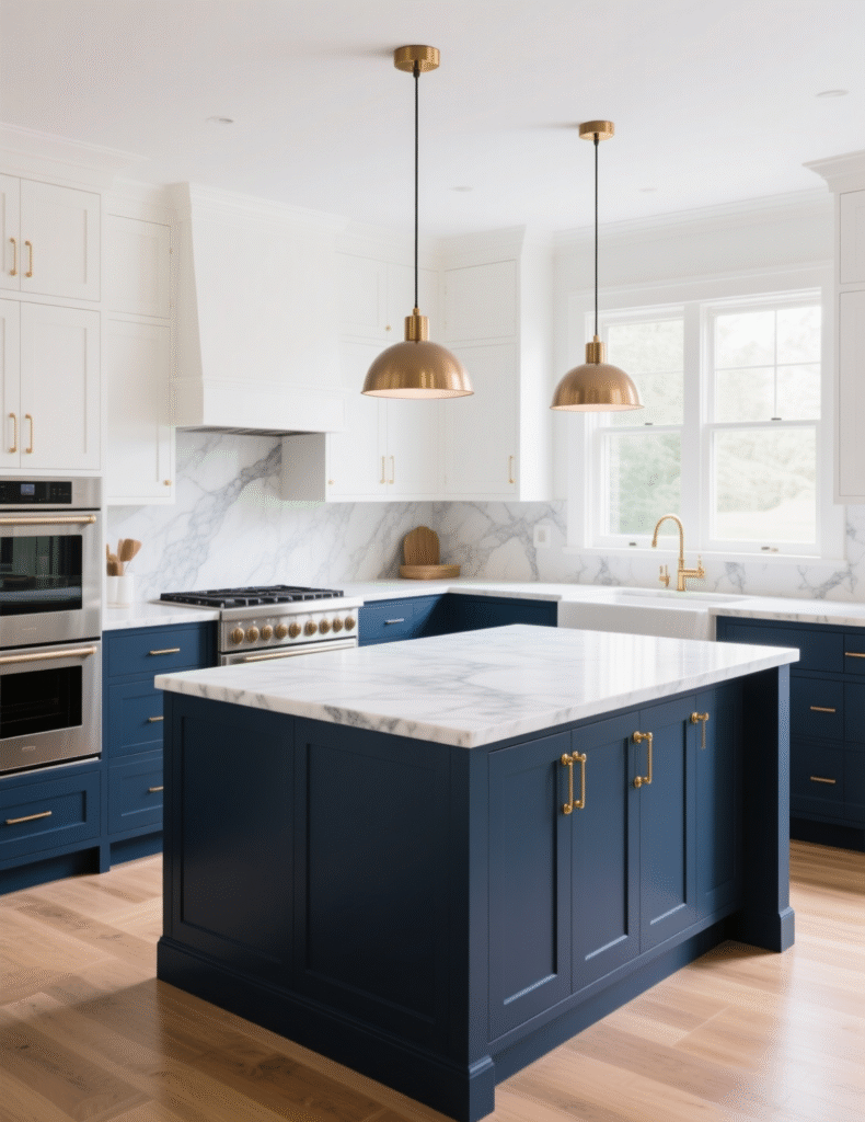20+ Gorgeous Two-Tone Kitchen Cabinet Combinations