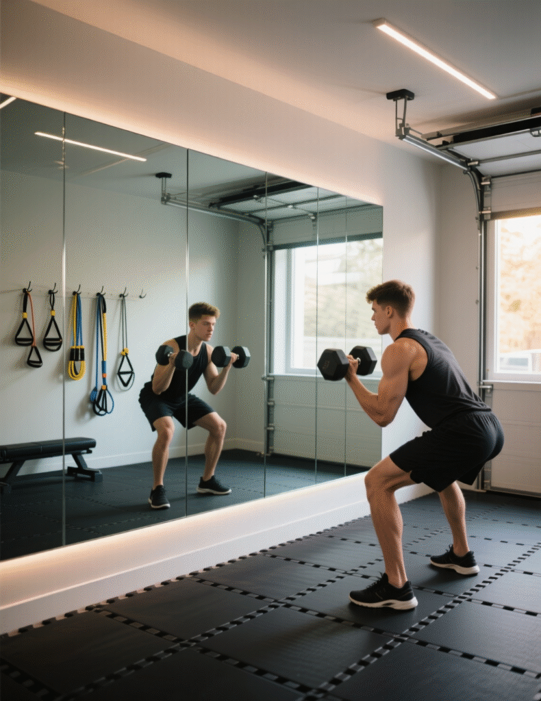 20+ Half Garage Gym Ideas: Creative and Space-Saving Solutions