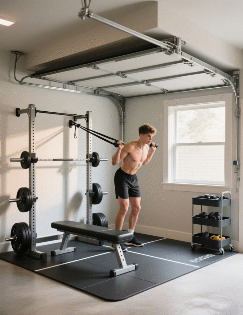 20+ Half Garage Gym Ideas: Creative and Space-Saving Solutions
