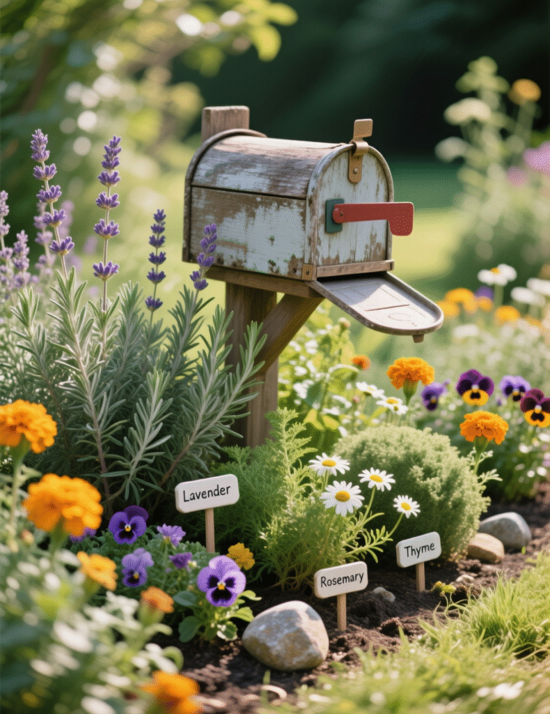 20+ Brilliant Mailbox Flower Bed Ideas to Wow Your Neighbors