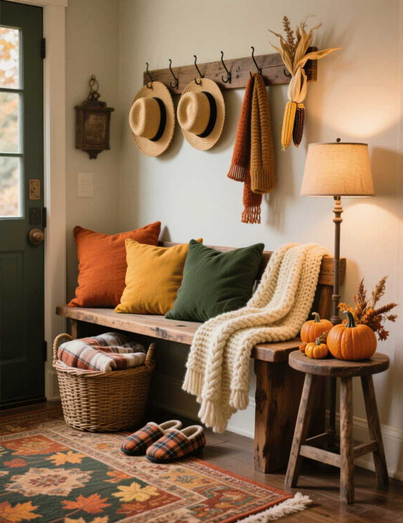 20+ How to Style a Fall Entryway That Wows Guests