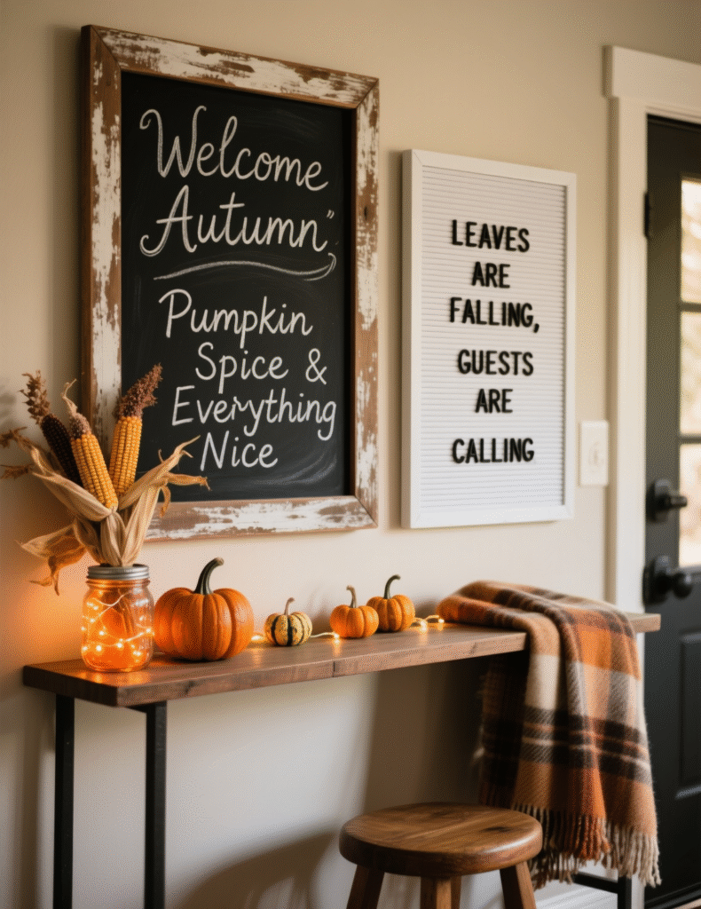 20+ How to Style a Fall Entryway That Wows Guests