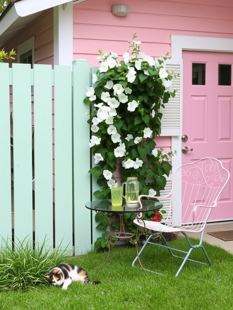 20+ Vibrant Colored Fence Ideas to Transform Your Yard