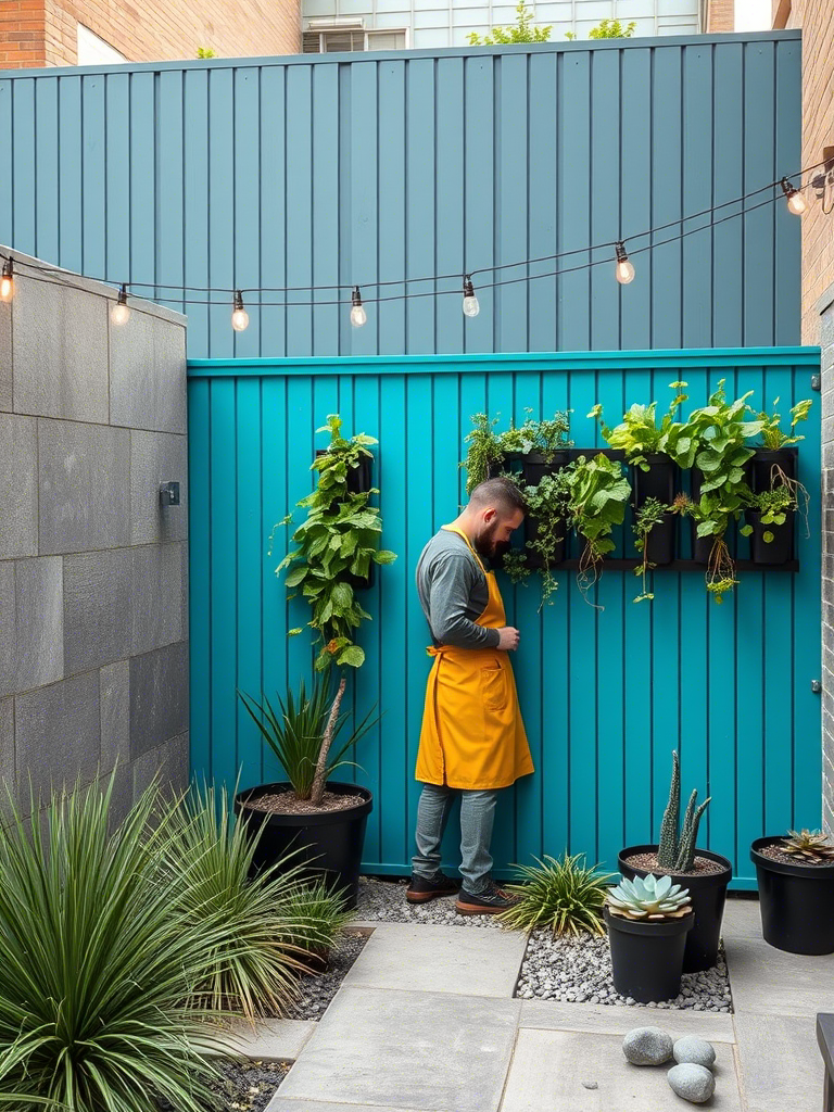 20+ Vibrant Colored Fence Ideas to Transform Your Yard