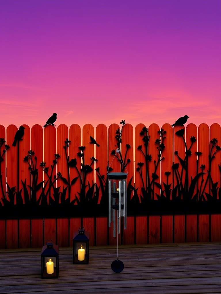 20+ Vibrant Colored Fence Ideas to Transform Your Yard