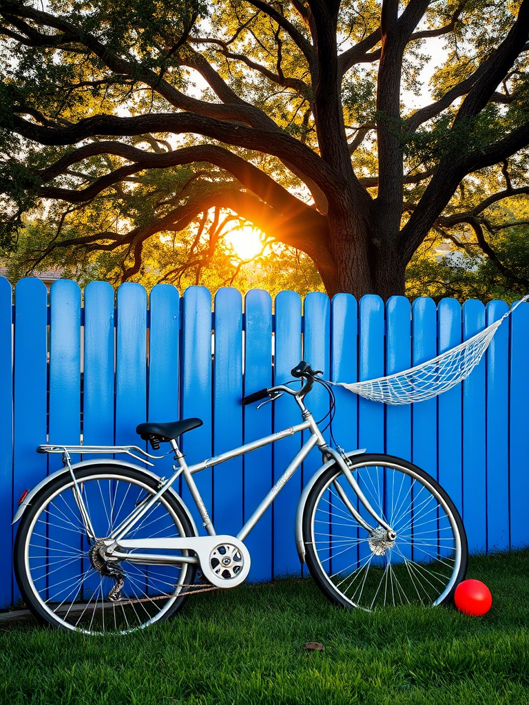 20+ Vibrant Colored Fence Ideas to Transform Your Yard