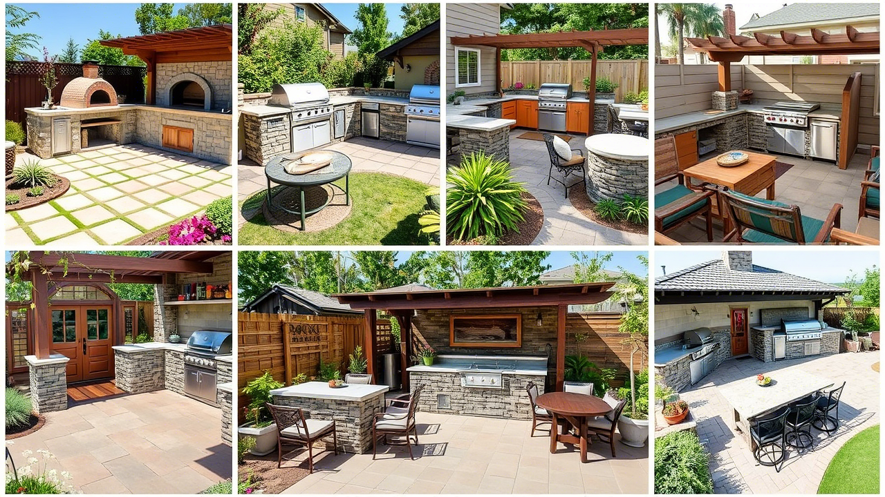 20+ Backyard Kitchen Designs for Outdoor Cooking Bliss