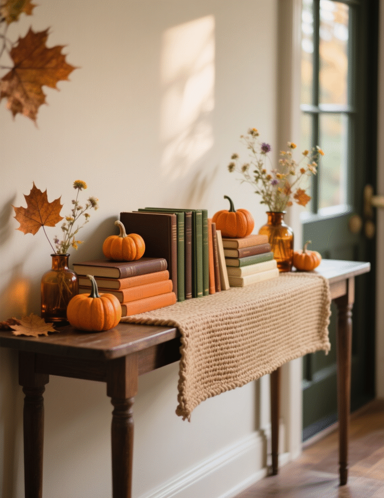 20+ Fall Entryway Table Ideas That Will Make Your Home Insta-Worthy