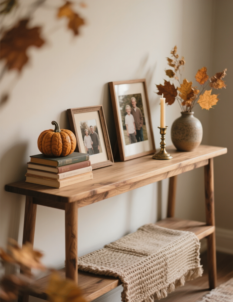 20+ Fall Entryway Table Ideas That Will Make Your Home Insta-Worthy