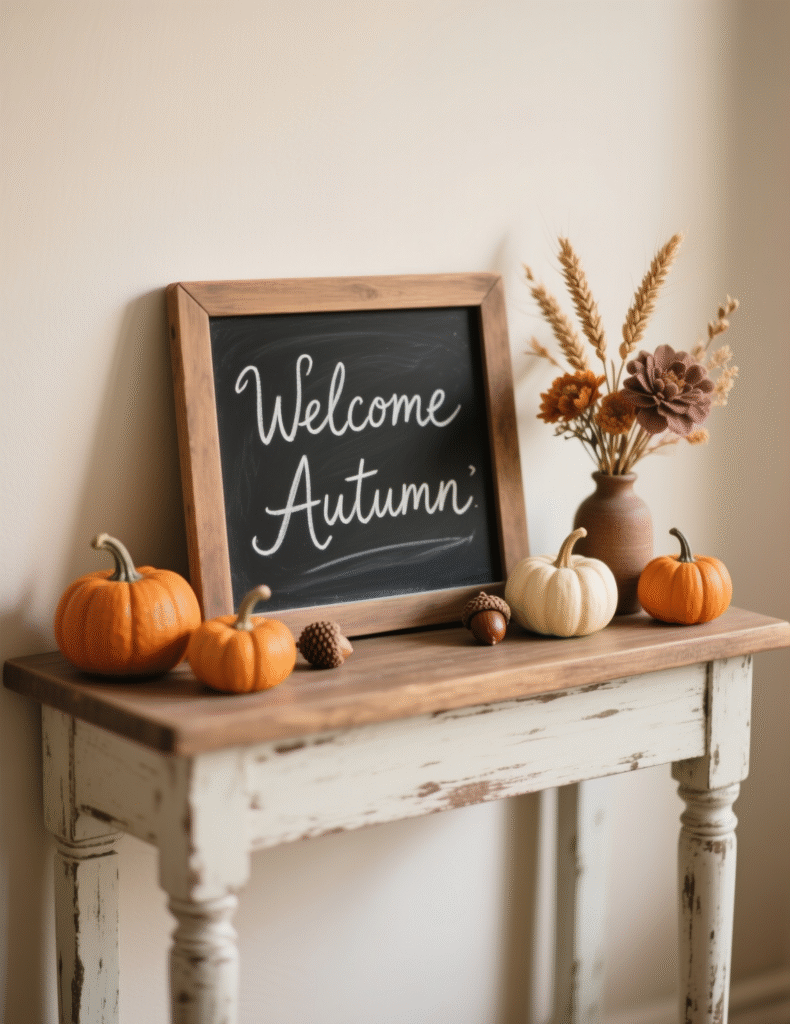 20+ Fall Entryway Table Ideas That Will Make Your Home Insta-Worthy