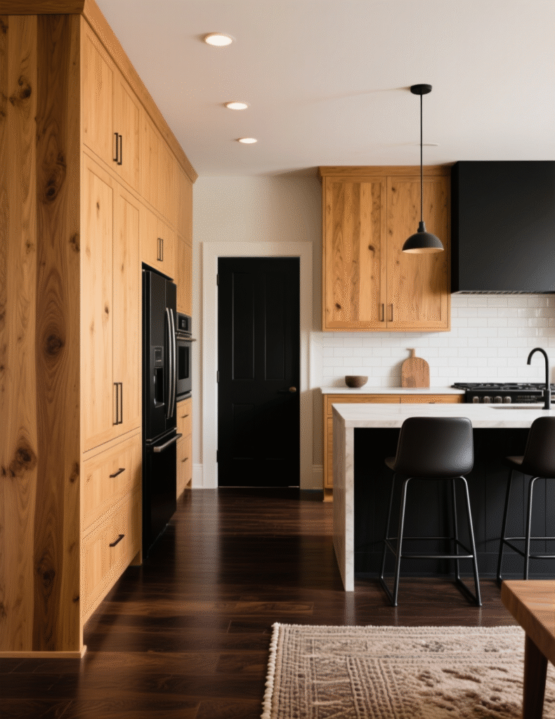 20+ Clever Ideas To Update Honey Oak Kitchen Cabinets With Wall, Floor, Ceiling & Decor Ideas