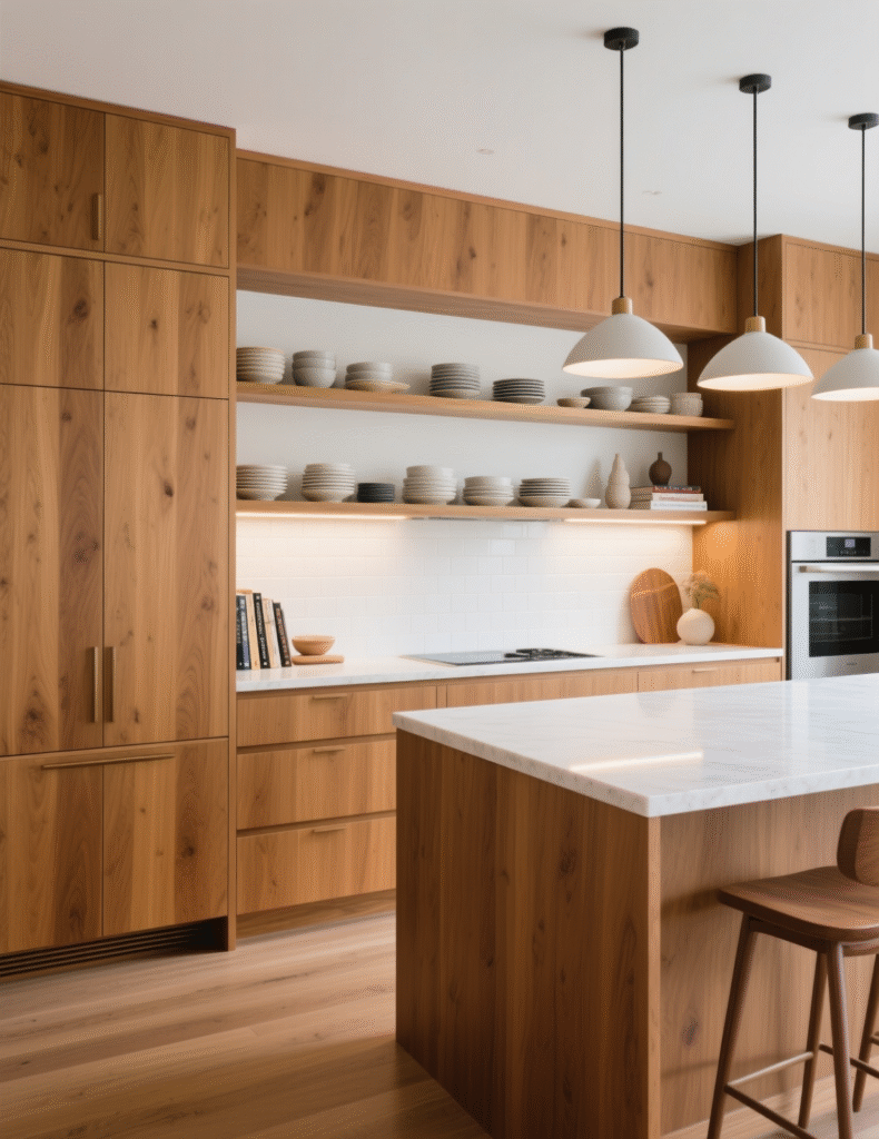 20+ Clever Ideas To Update Honey Oak Kitchen Cabinets With Wall, Floor, Ceiling & Decor Ideas