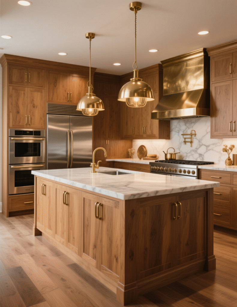 20+ Clever Ideas To Update Honey Oak Kitchen Cabinets With Wall, Floor, Ceiling & Decor Ideas