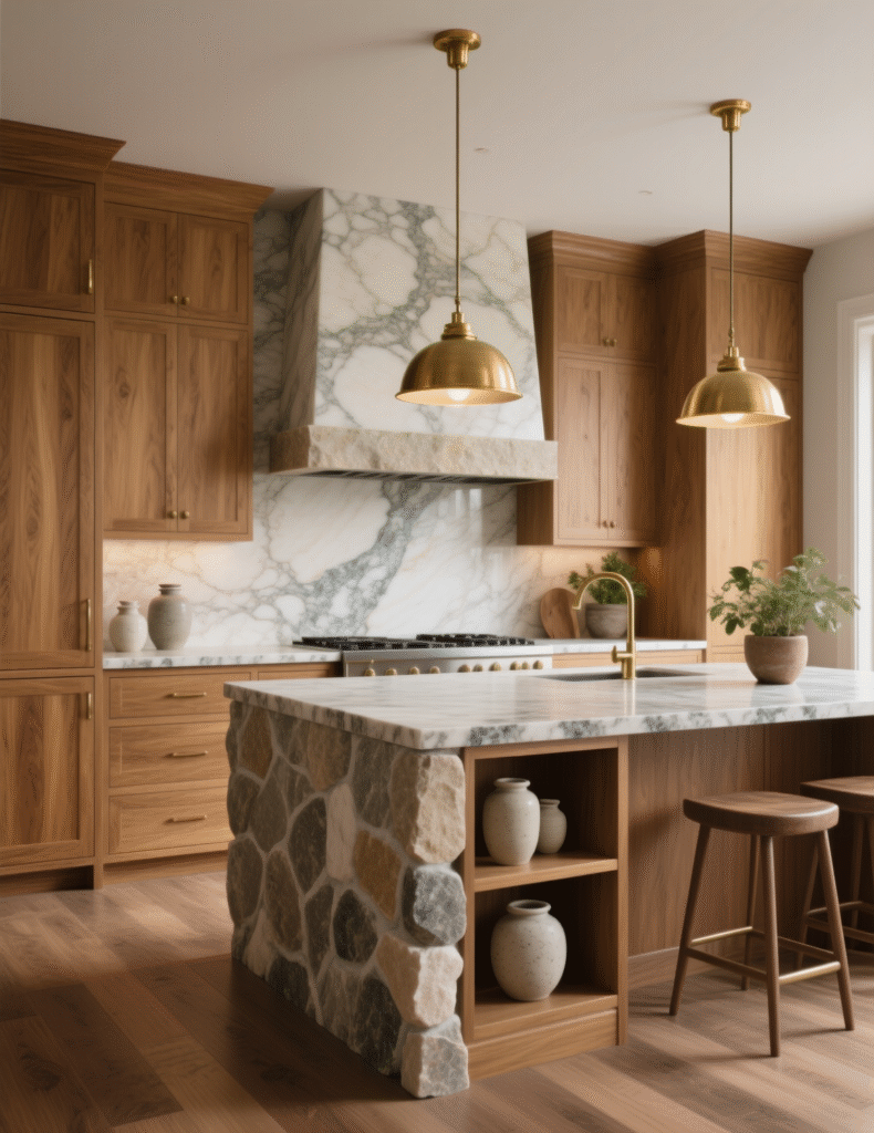 20+ Clever Ideas To Update Honey Oak Kitchen Cabinets With Wall, Floor, Ceiling & Decor Ideas