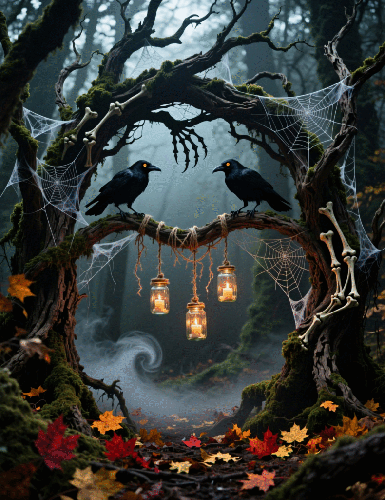 20+ Halloween Archway DIY Ideas That Instantly Wow Your Guests