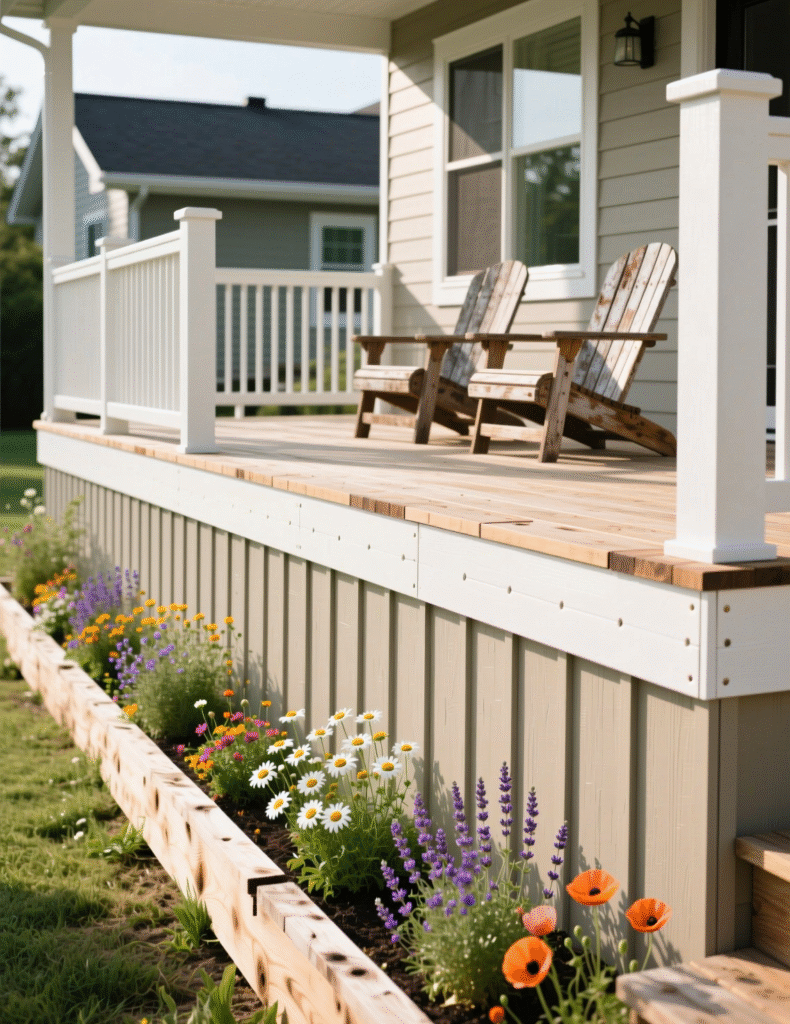20+ Easy DIY Vertical & Horizontal Deck Skirting Ideas To Create The Perfect Cheap Deck Skirting