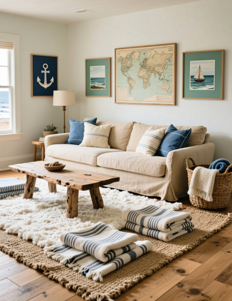 20+ Modern Coastal Living Room That Are Chic & Casual Perfect For A Beachy Living Room