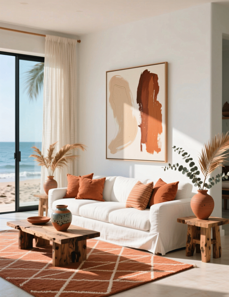 20+ Modern Coastal Living Room That Are Chic & Casual Perfect For A Beachy Living Room