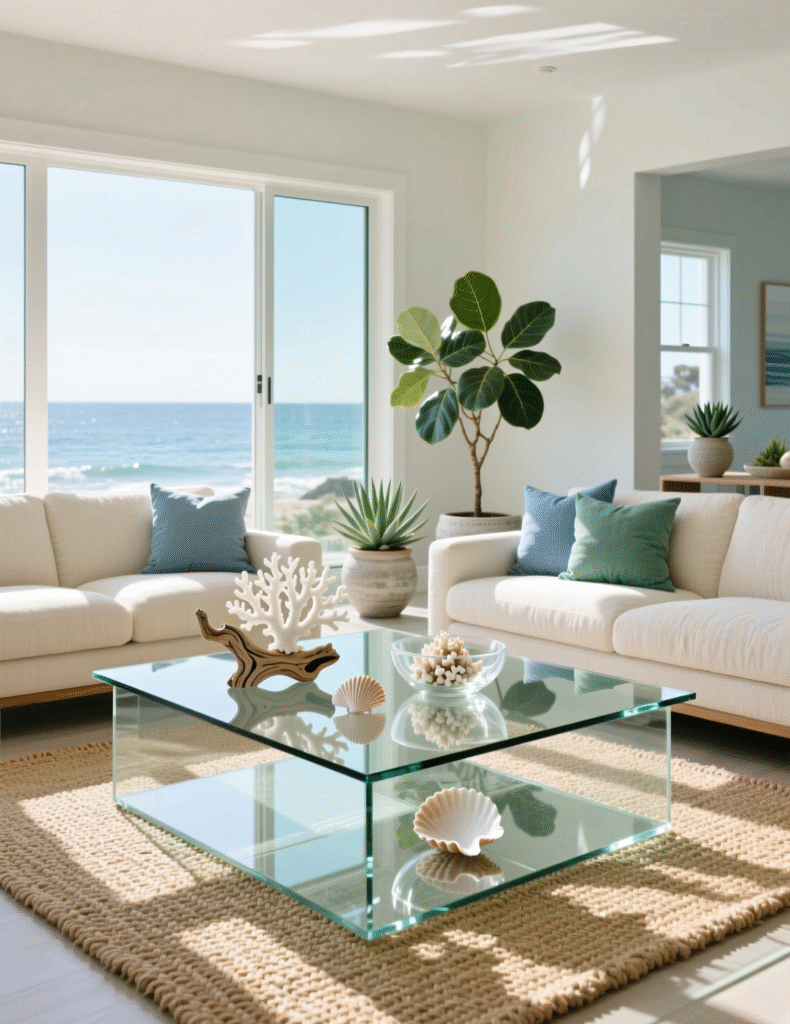 20+ Modern Coastal Living Room That Are Chic & Casual Perfect For A Beachy Living Room