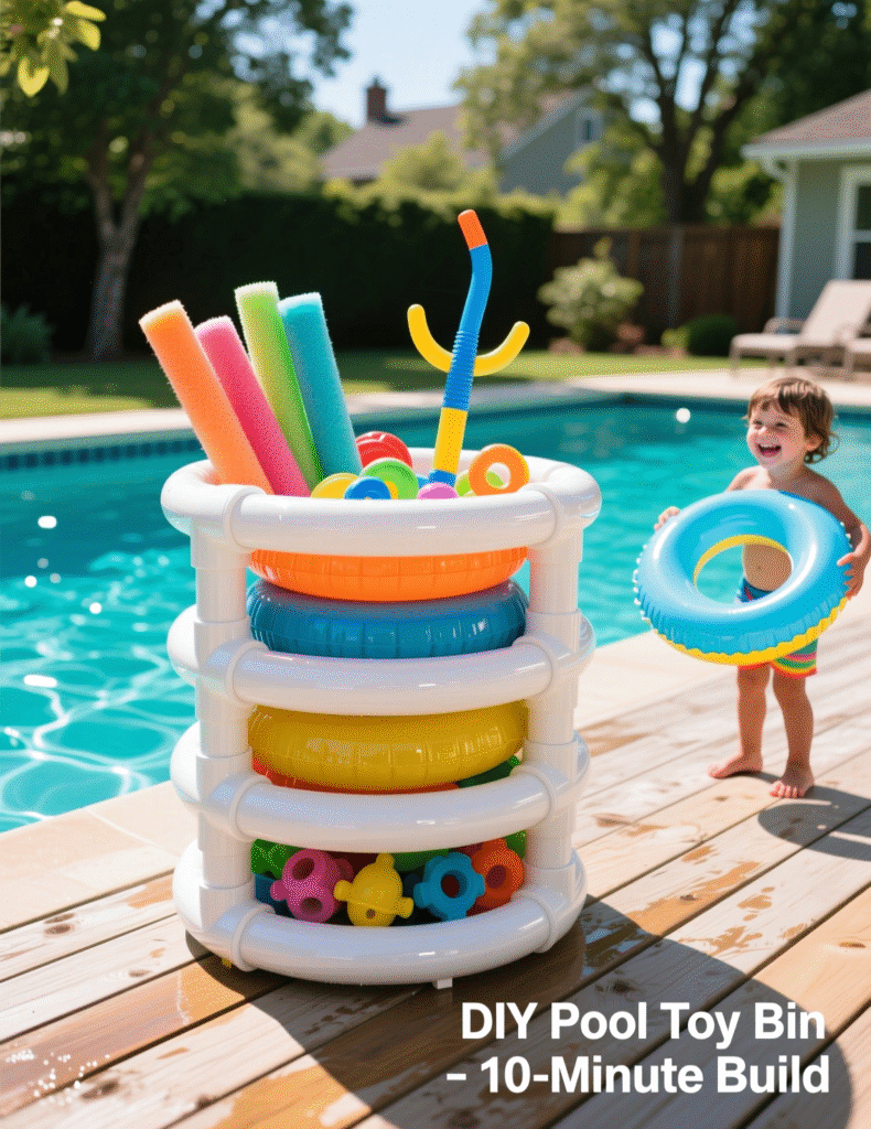 20+ DIY Pool Toy & Float Storage, The Perfect Pool Organization Ideas For DIY Projects