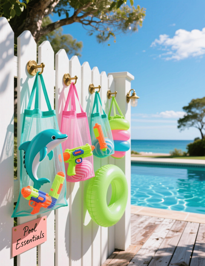 20+ DIY Pool Toy & Float Storage, The Perfect Pool Organization Ideas For DIY Projects