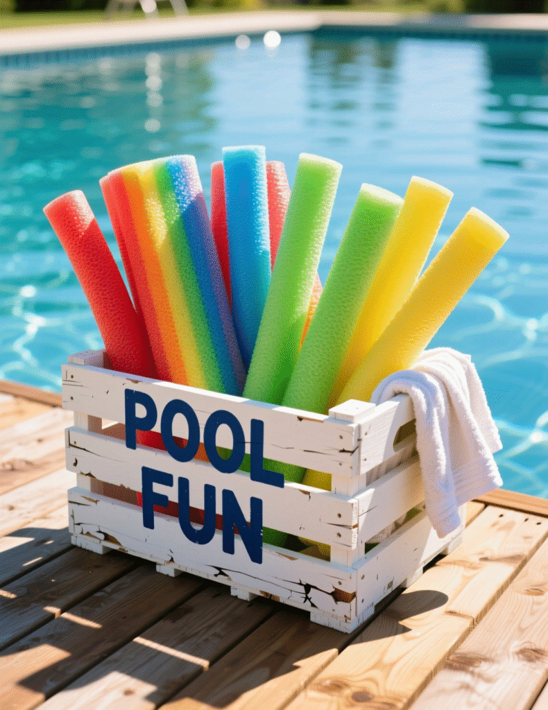 20+ DIY Pool Toy & Float Storage, The Perfect Pool Organization Ideas For DIY Projects
