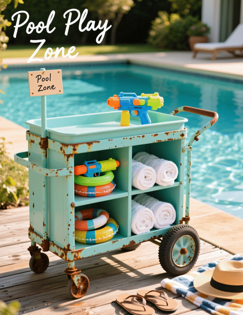 20+ DIY Pool Toy & Float Storage, The Perfect Pool Organization Ideas For DIY Projects