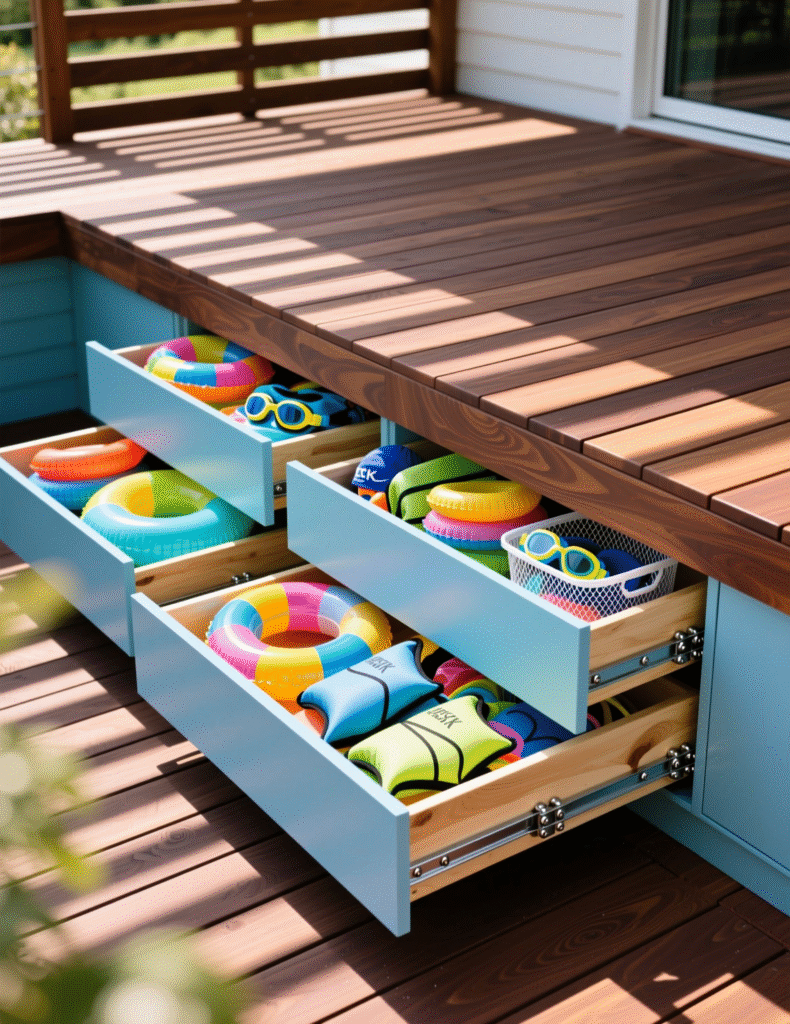 20+ DIY Pool Toy & Float Storage, The Perfect Pool Organization Ideas For DIY Projects
