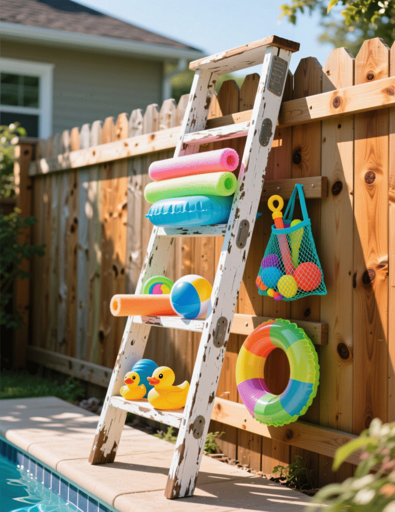 20+ DIY Pool Toy & Float Storage, The Perfect Pool Organization Ideas For DIY Projects